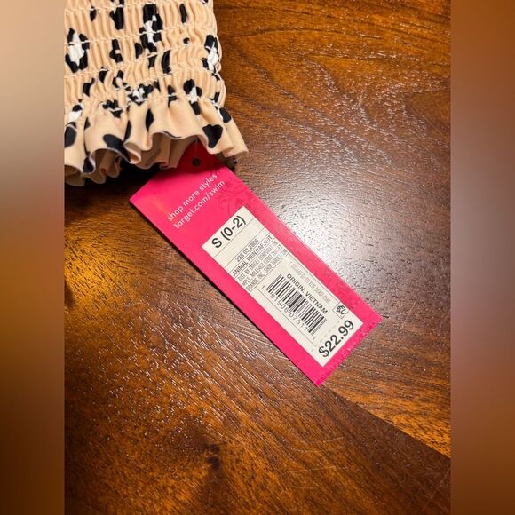 Xhilaration Animal Print Off-Shoulder Bikini Set NWT SMALL - Picture 7 of 9